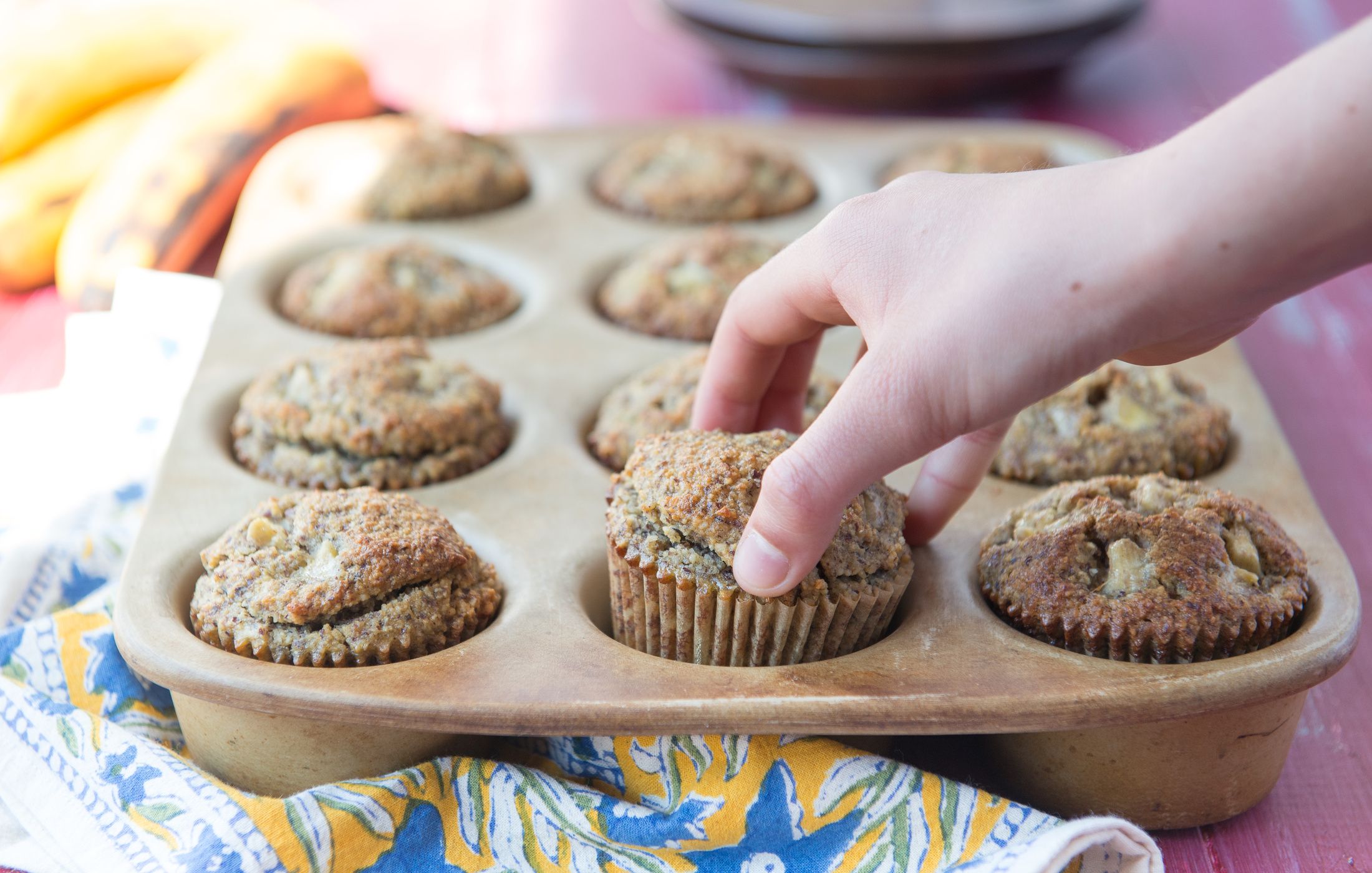 Hazelnut Banana Muffins Nourishing Meals®